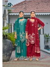 Kajal Vol 1 By Sankheswer Roman Silk Online Kurti With Bottom Dupatta Wholesale